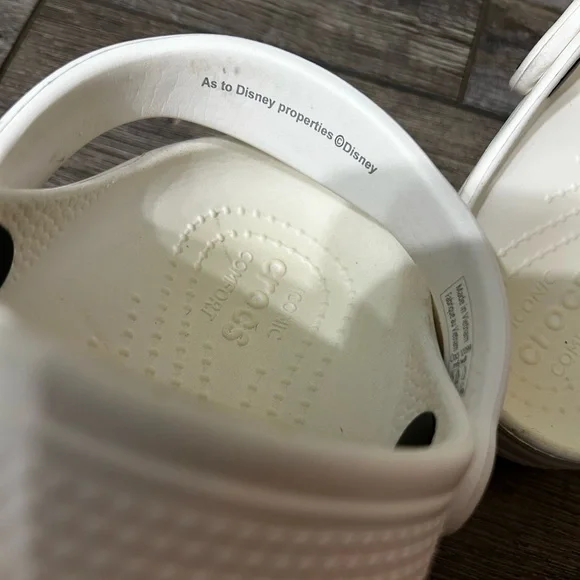 Disney Mickey Mouse CROCS Classic White Clogs - Picture 6 of 11